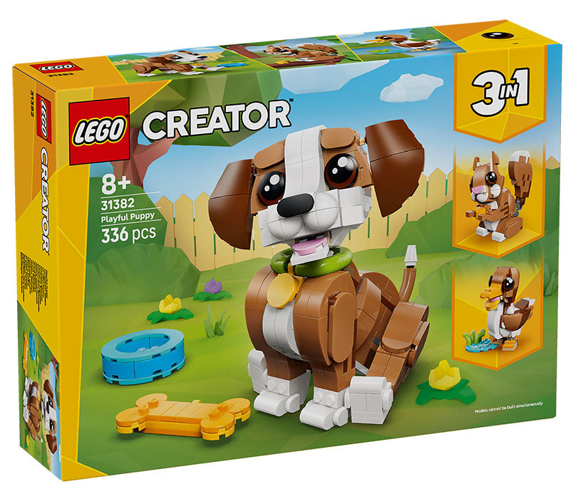 31382 Creator 3 in 1 Adorabili Animali: Cagnolino Giocoso