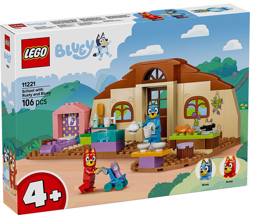 11221 Bluey A Scuola con Rusty e Bluey