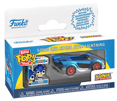 FUNKO BITTY POP Rides Sonic and Speed Star Lightning