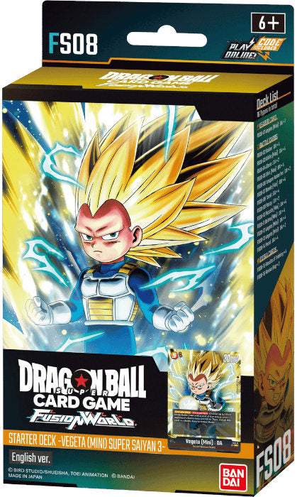 Dragon Ball ENG Super Fusion World Starter Deck FS08 1 Mazzo