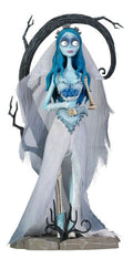 Corpse Bride Emily w/Blue Bouquet and Tree Behind