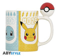 Tazza 3D Pokemon Poke Ball Starters