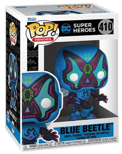 FUNKO POP Dia De Los DC Blue Beetle 410