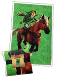 Coperta Sherpa The Legend of Zelda Link & Epona