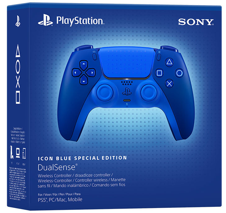 SONY PS5 Controller Wireless DualSense Icon Blue Limited Ed.
