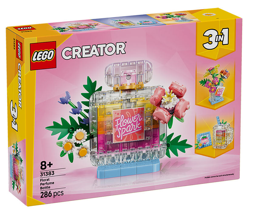 31383 Creator 3 in 1 Boccetta Profumo Decorazione Floreale