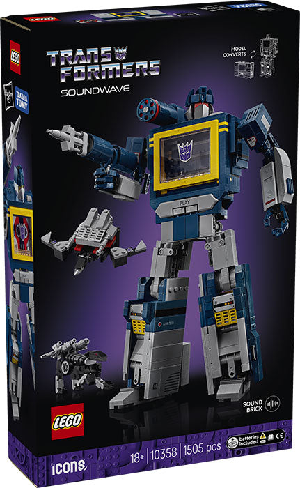 10358 Icons Transformers Soundwave