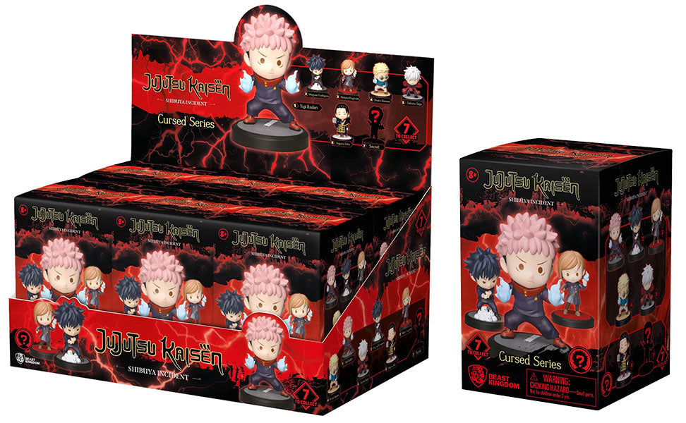 YuMe Hero Box Jujutsu Kaisen Cursed Series 1pz Assortimento