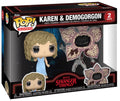 FUNKO POPS Stranger Things Karen & Demogorgon 2 Pack