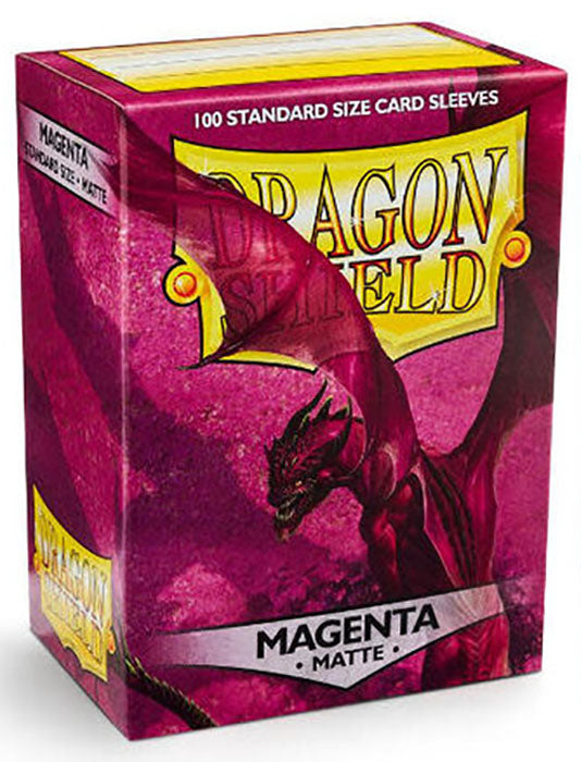 DRAGON SHIELD Bustine Standard Matte Magenta 100pz