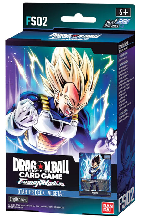 Dragon Ball ENG Super Fusion World Starter Deck FS02 1 Mazzo