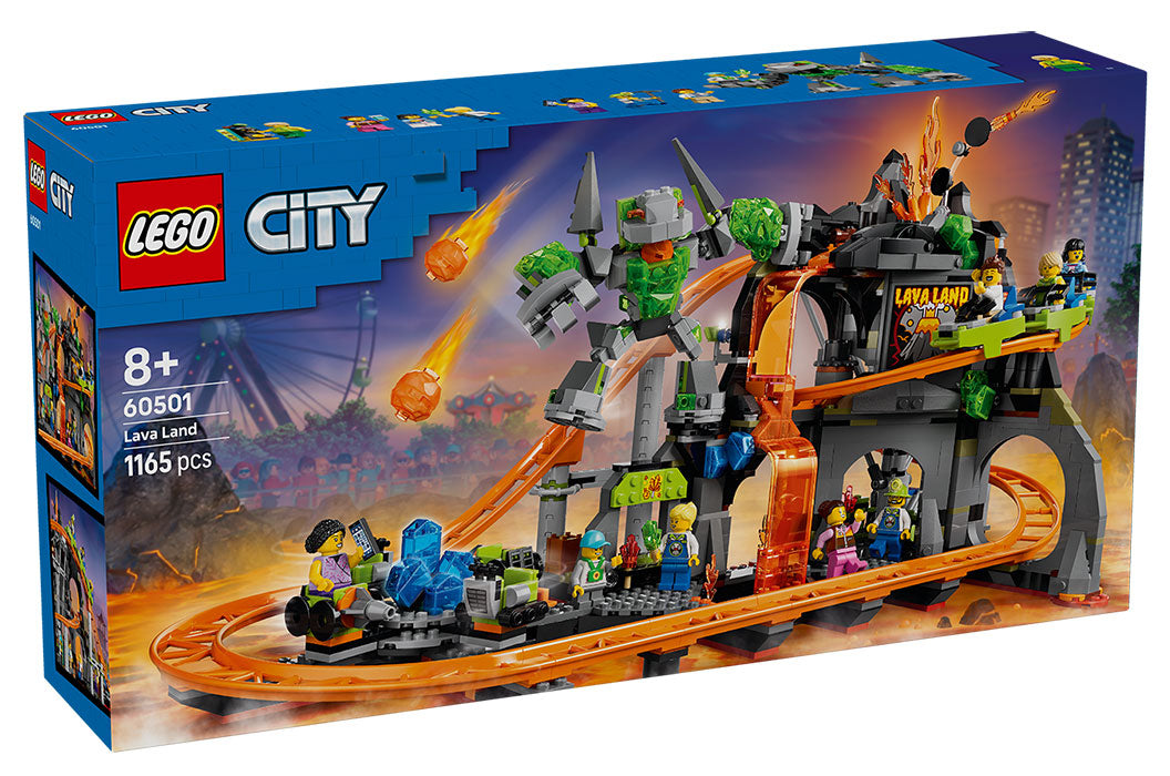 60501 City Parco delle Montagne Russe Lava Land RARE
