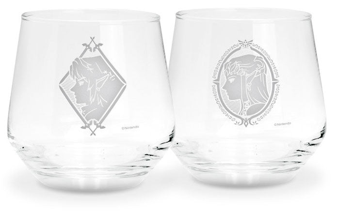 Set 2 Bicchieri The Legend of Zelda Zelda & Link