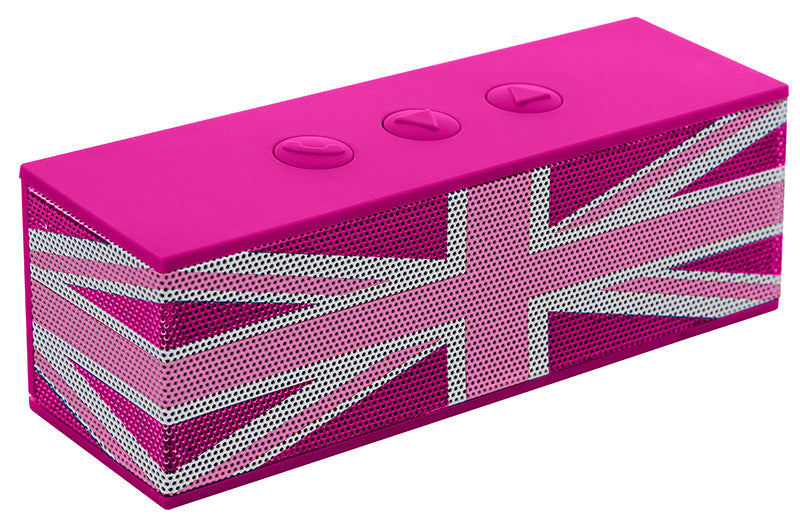 BB Speaker Bluetooth UK Flag Rosa