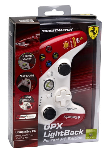 THRUSTMASTER PC/X360 Controller Wired GPX Ferrari F1