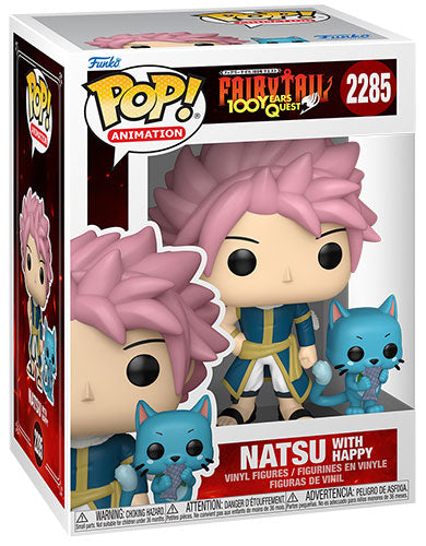FUNKO POP Fairy Tail: 100 Years Quest Natsu w/Happy 2285