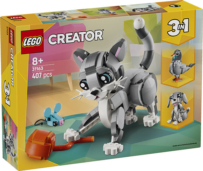 31163 Creator 3 in 1 Gatto Giocoso