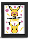 Quadro Pokemon Love at First Sight