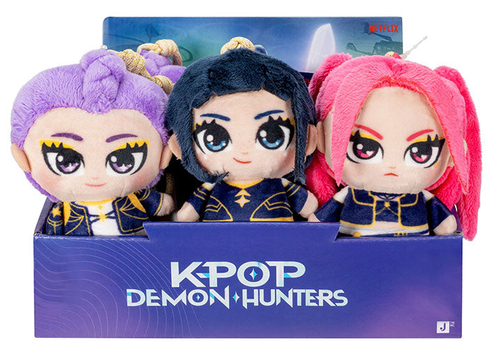 Peluche a Clip KPop Demon Hunters 10cm 1 pz Assortimento