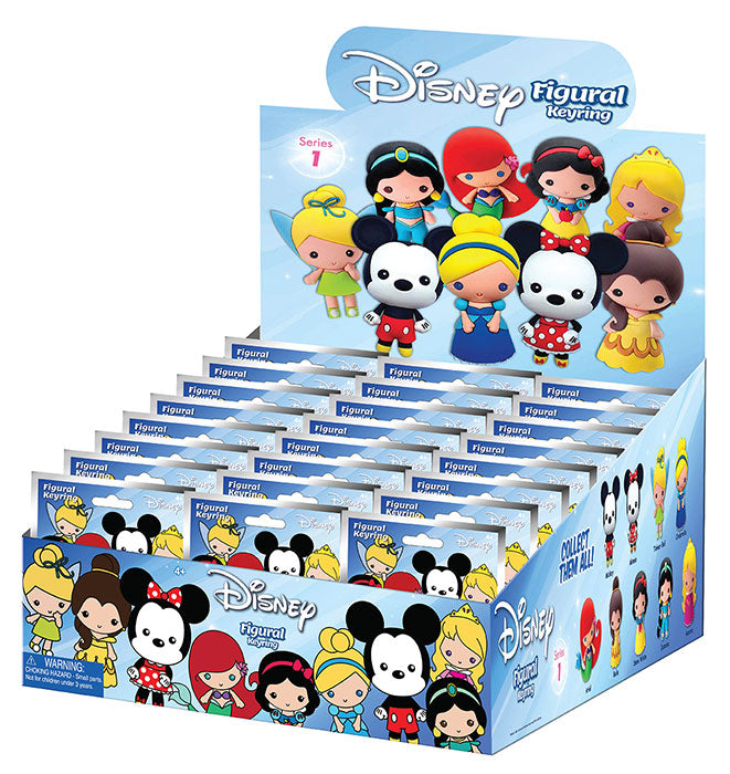 Portachiavi 3D Disney Serie 1 Display 24pz