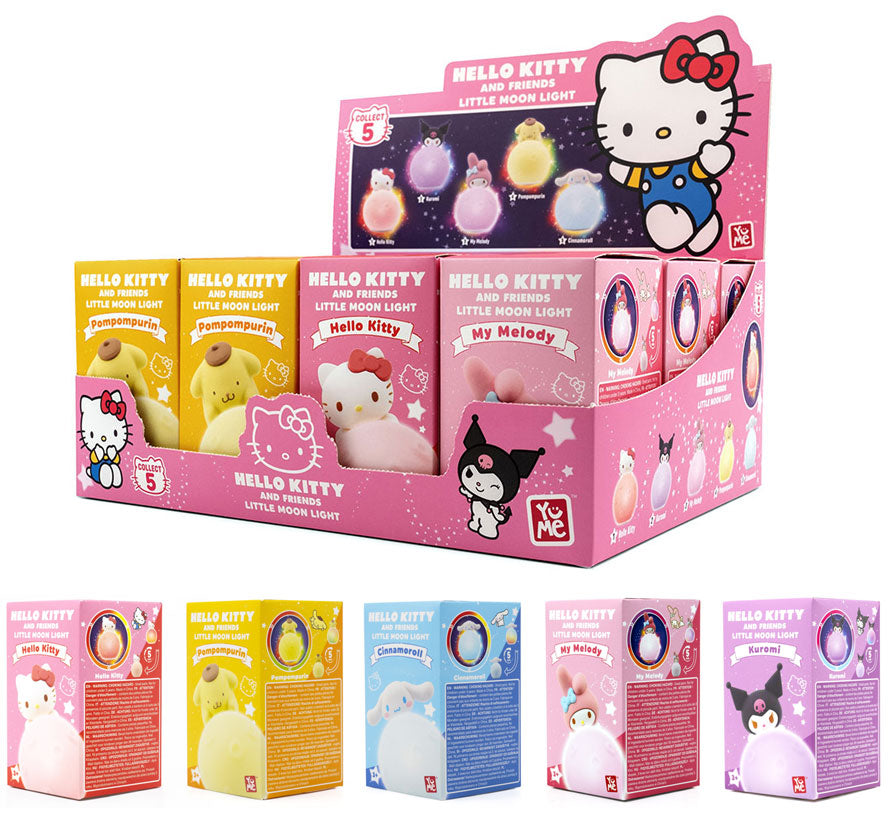 YuMe Lampada Hello Kitty Little Moon Series Display da 12pz