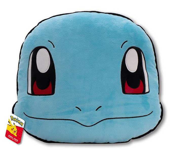 Cuscino Pokemon Squirtle Face Emotion 3D