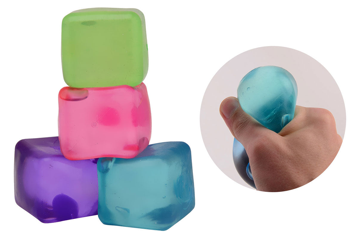 Slow Rise Cube Squishy 5cm 1pz Assortimento