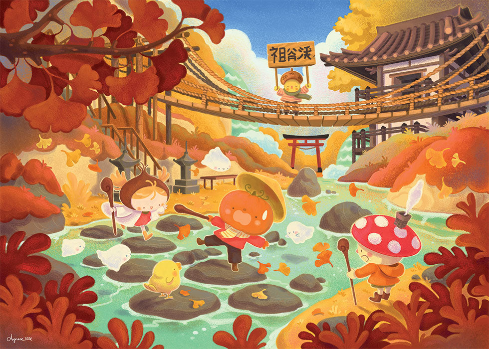 Puzzle 1000pz Japan Tour Iya Kazurabashi
