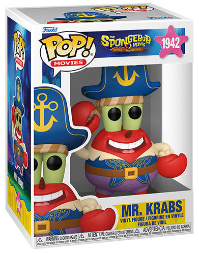 FUNKO POP The SpongeBob Movie Mr. Krabs (Pirate) 1942