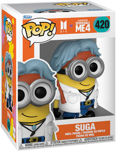 FUNKO POP Cattivissimo Me 4 x BTS Minion Suga 420