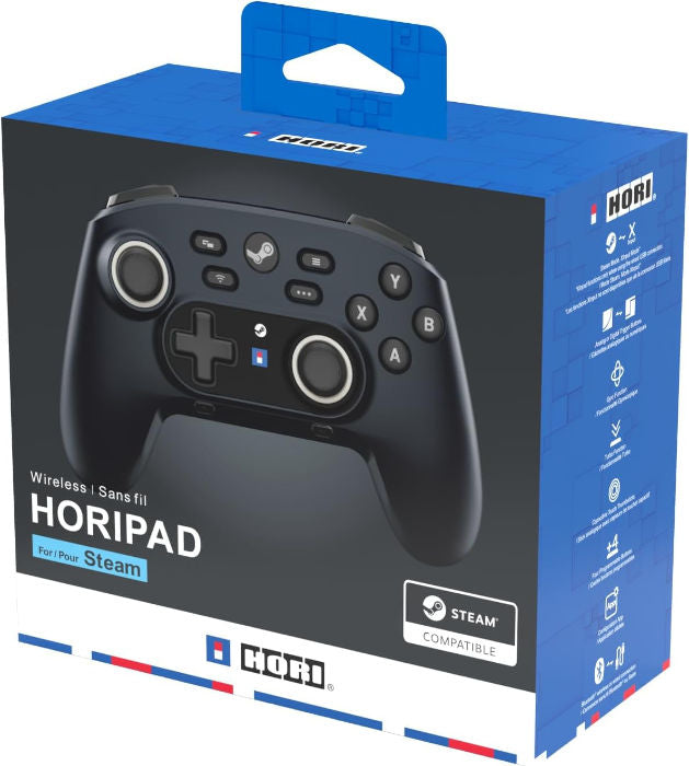HORI PC/STEAM DECK Controller Wireless Steam Horipad