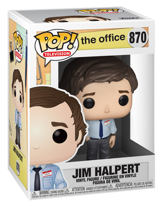 FUNKO POP The Office Jim Halpert w/Chase 870