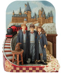 Harry Potter, Ron Weasley and Hermione w/Train