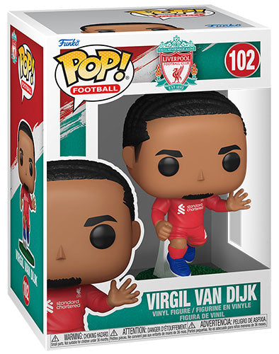 FUNKO POP Liverpool Virgil Van Dijk 102