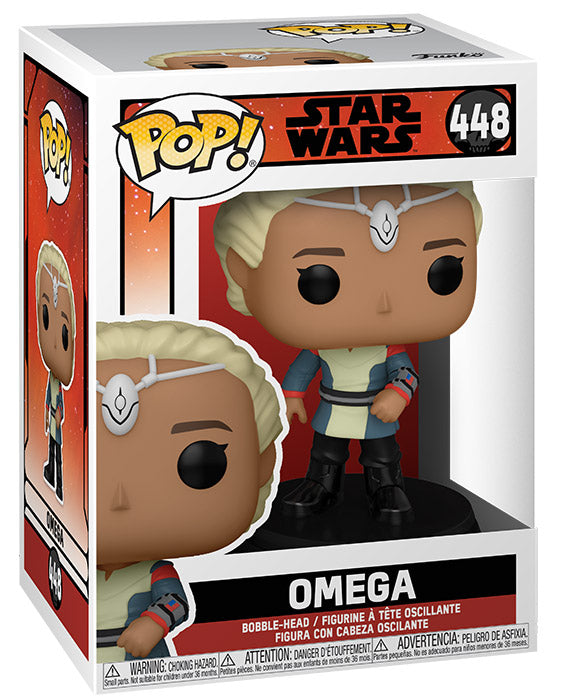 FUNKO POP Star Wars The Bad Batch Omega Bobble 448