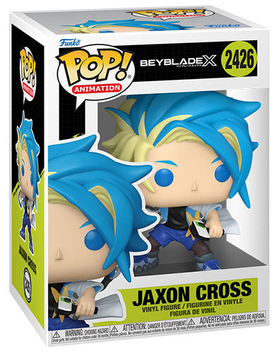FUNKO POP Beyblade X Jaxon Cross w/Chase Blader X 2426
