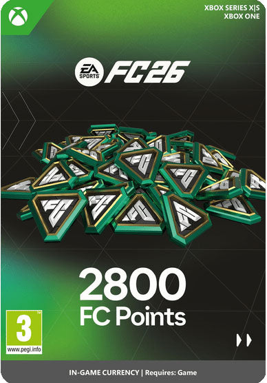 Microsoft C2C EA SPORTS FC 26 - FC POINTS 2.800 IT PIN