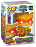 FUNKO POP TMNT Turtles x Godzilla Michelangelo x King 2344