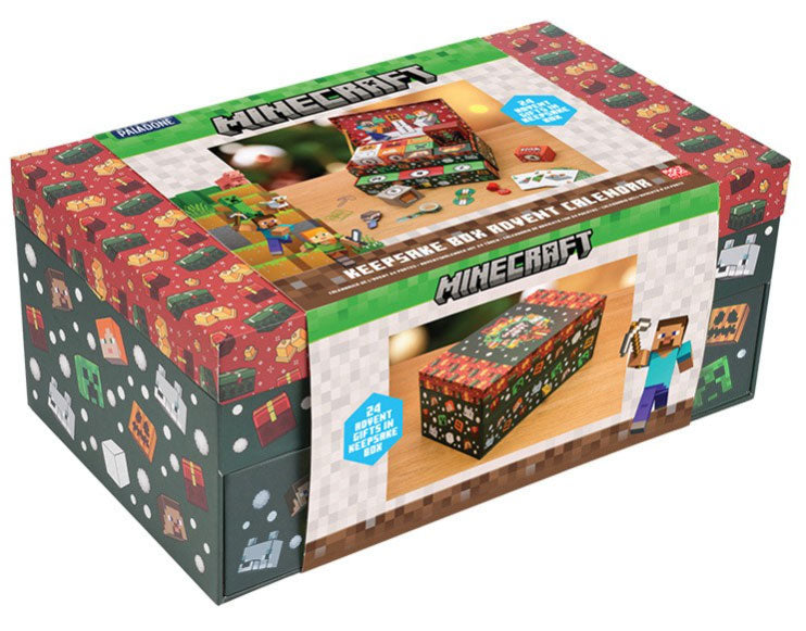 Paladone Calendario dell'Avvento Cofanetto Minecraft