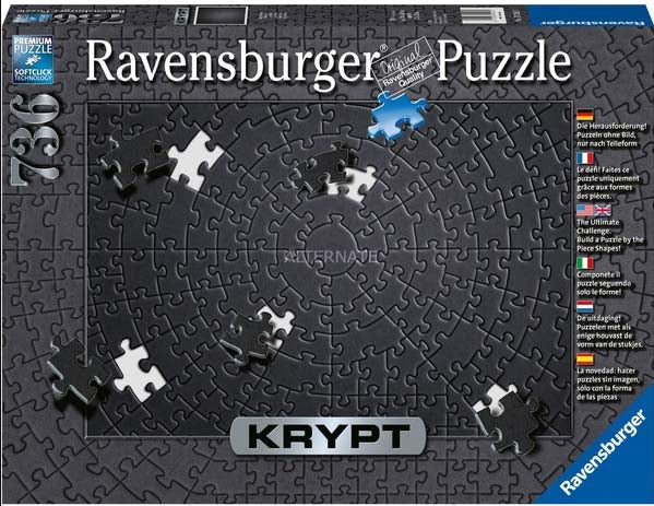 Puzzle 736pz Krypt Black