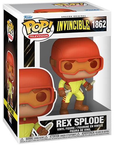 FUNKO POP Invincible Rex Splode w/Chase 1862