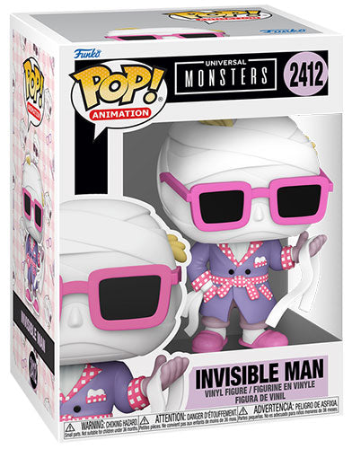 FUNKO POP Universal Monsters Invisible Man w/Chase 2412