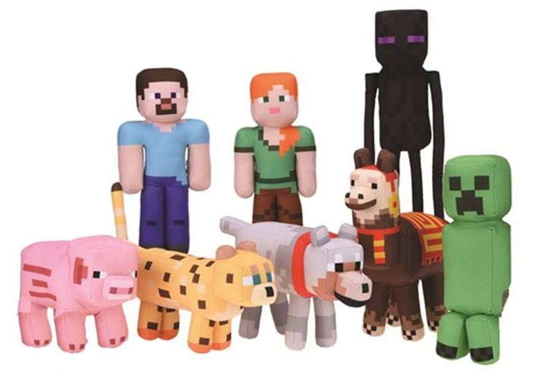 Peluche Minecraft Assortimento 22cm