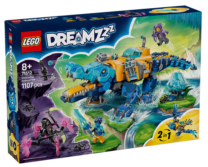 71512 DreamZzz Sottomarino Coccodrillo