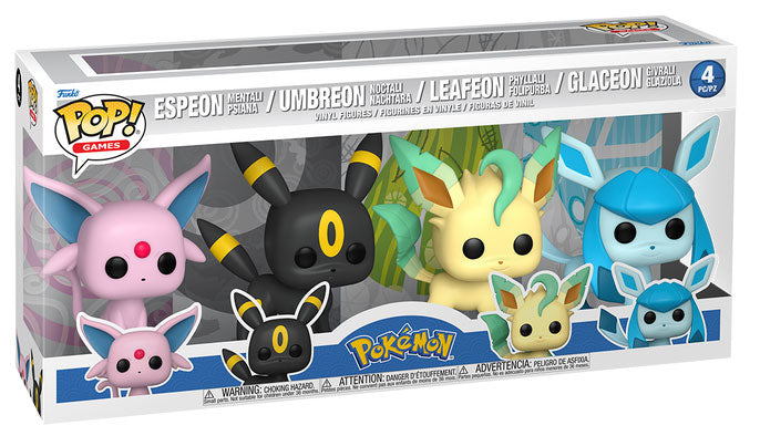 FUNKO POPS Pokemon 4 Pack