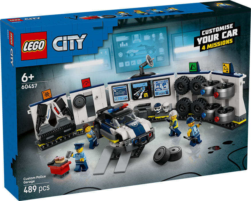60457 City Officina delle Auto della Polizia RARE