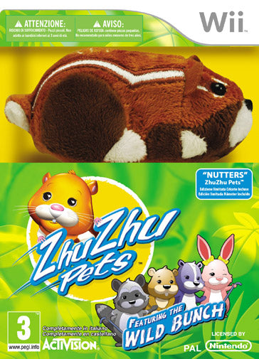 Zhu Zhu Pets Kung Zhu coll with toy