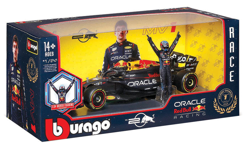 F1 Red Bull Racing RB20 2024 w/Verstappen Scala 1:24