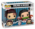 FUNKO POPS Demon Slayer Tanjiro & Nezuko 2 Pack
