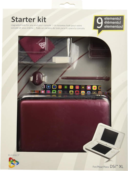 Kit 9 in 1 Rosso 3DSXL DSIXL
